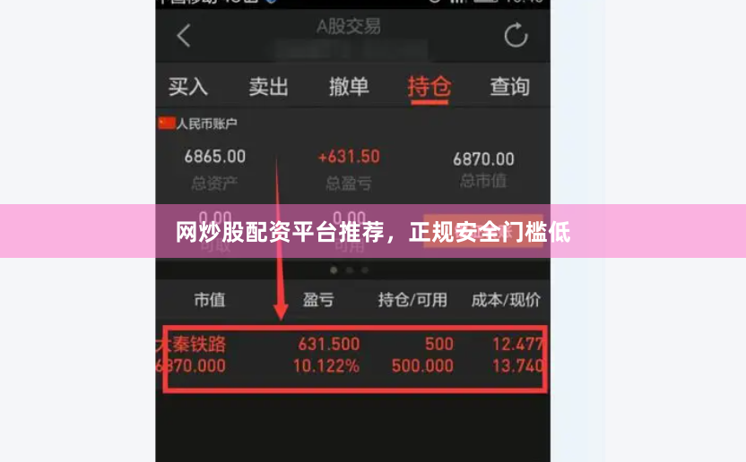 网炒股配资平台推荐，正规安全门槛低